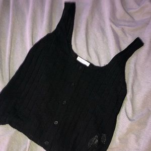 Sheer Cotton on Tank top